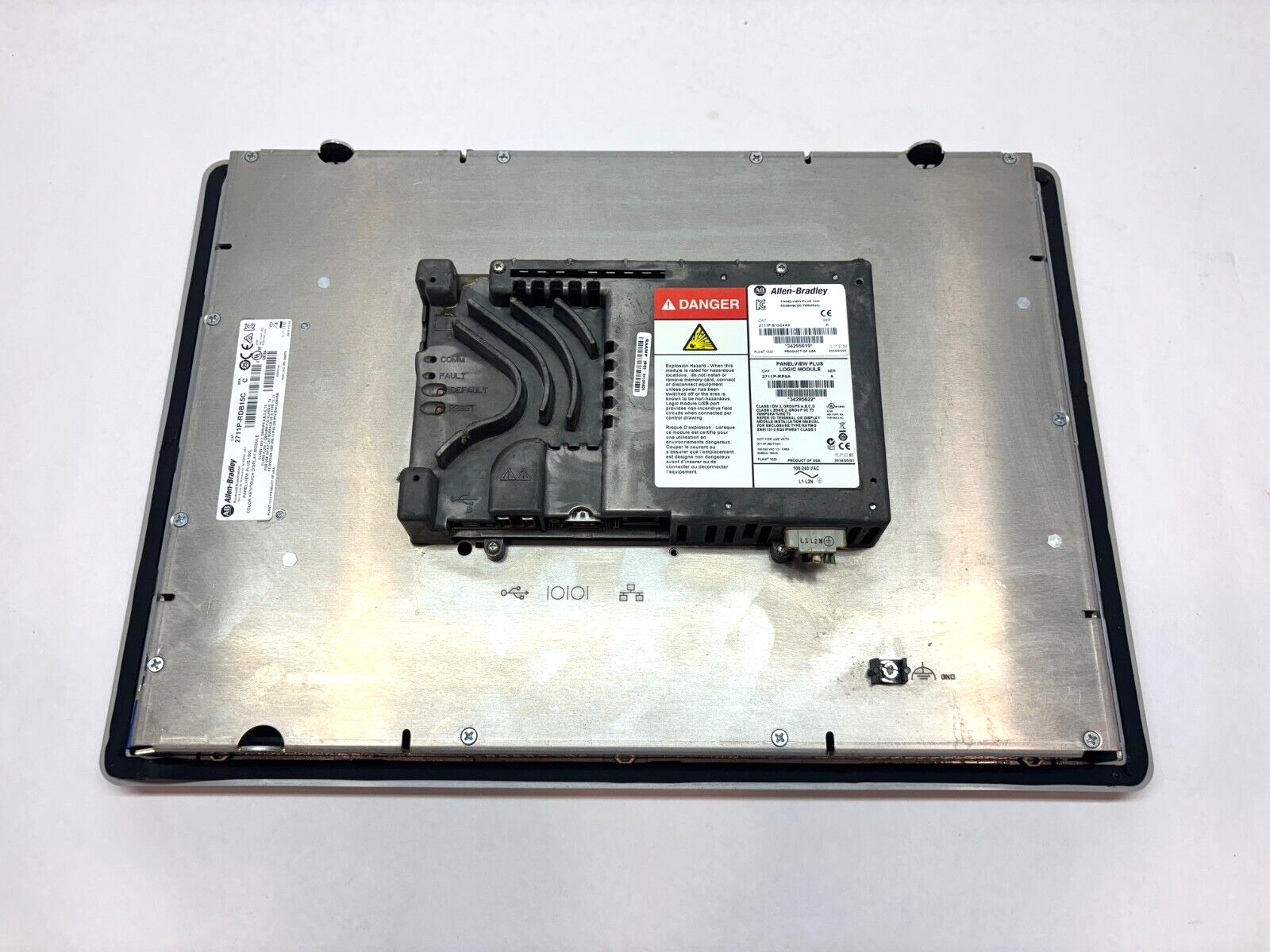 Allen Bradley 2711P-B15C4A9 Ser. A PanelView Plus 1500 HMI Control Panel - Maverick Industrial Sales