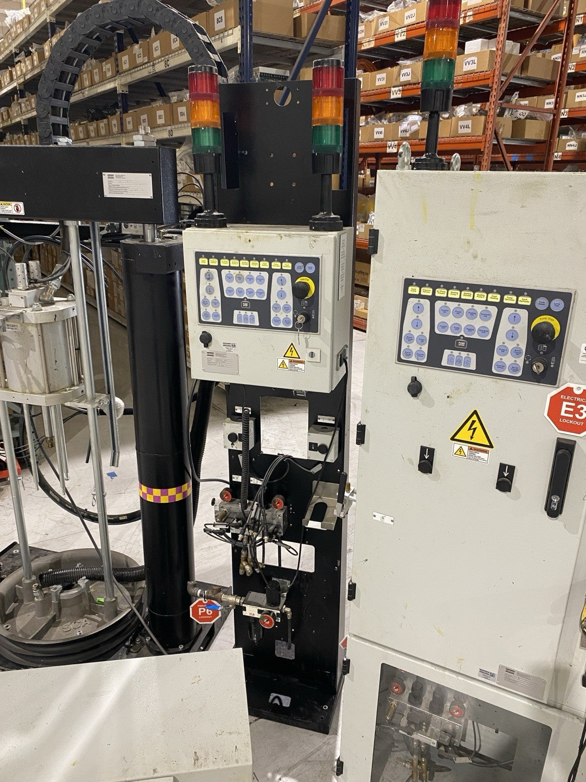Atlas Copco SCA Adhesive Drum Dispensing System, Pumps and Controls - Maverick Industrial Sales