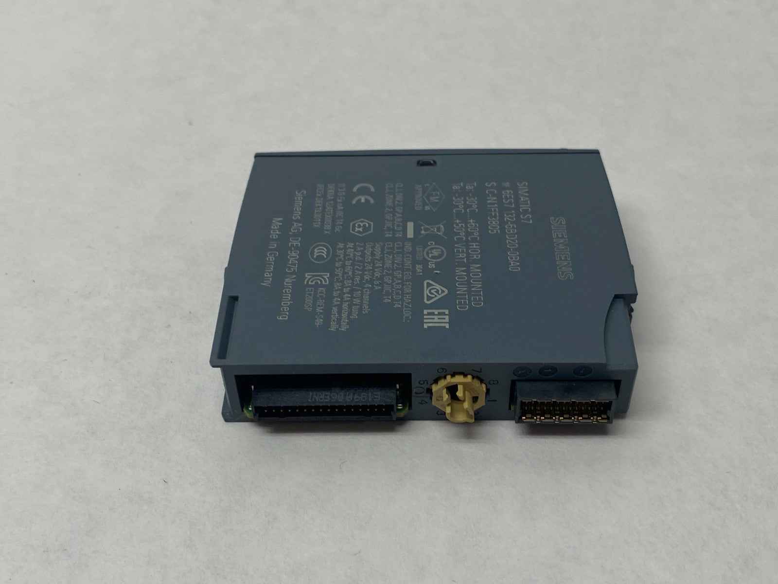 Siemens 6ES7 132-6BD20-0BA0 SIMATIC ET 200SP Digital Output Module DQ 4x24VDC/2A - Maverick Industrial Sales