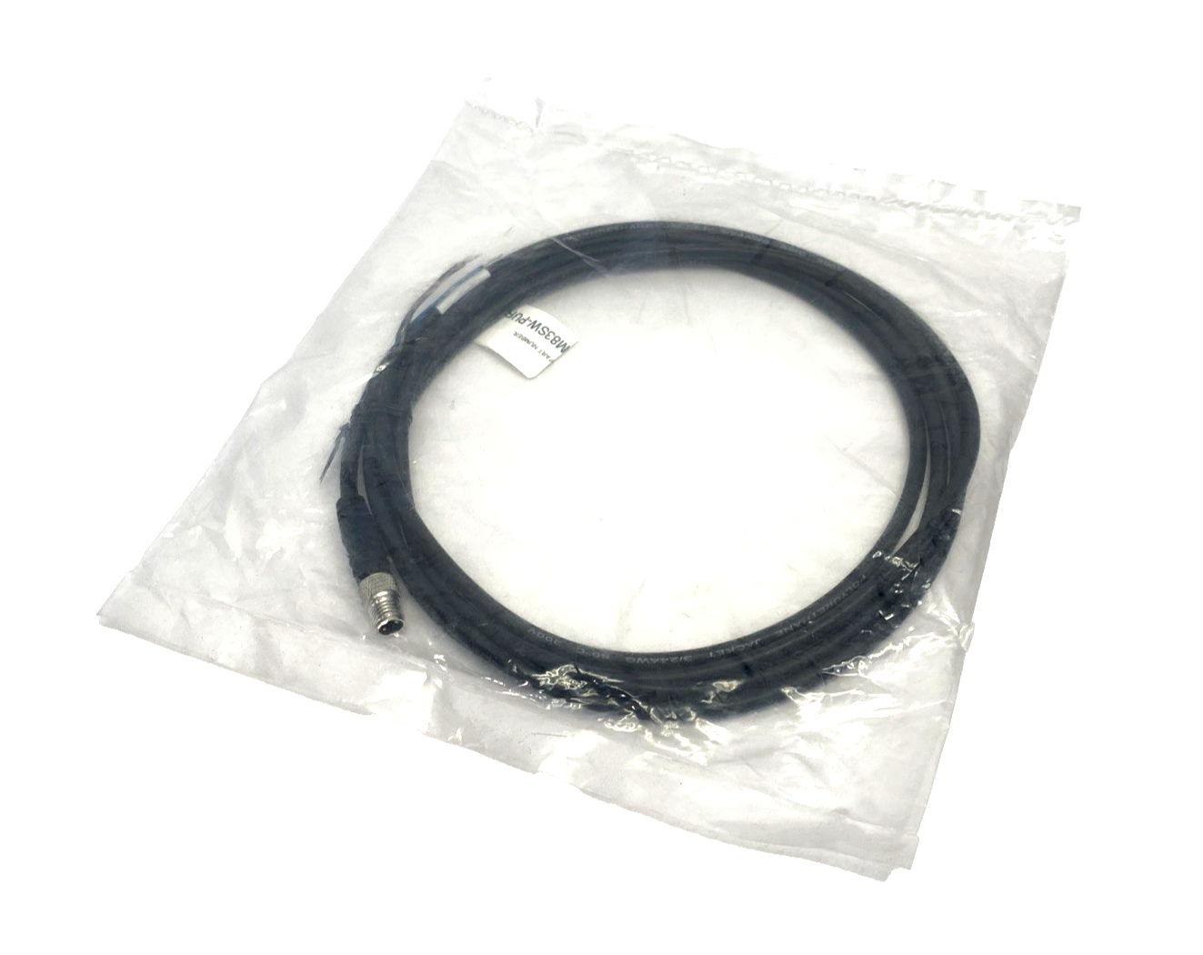 M83SW-PUR-2MB | Adsens Tech Cordset M8 3-Pin Male 2m - New - Maverick Industrial Sales
