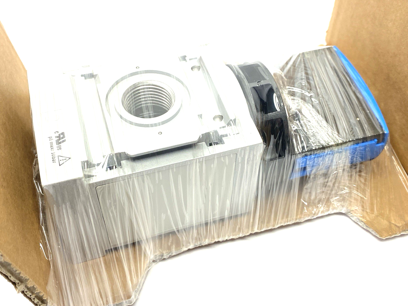 Festo MS6-EM1-1/2-S-UL1 Manual On/Off Valve, Rotary, w/ Silencer 541279 - Maverick Industrial Sales