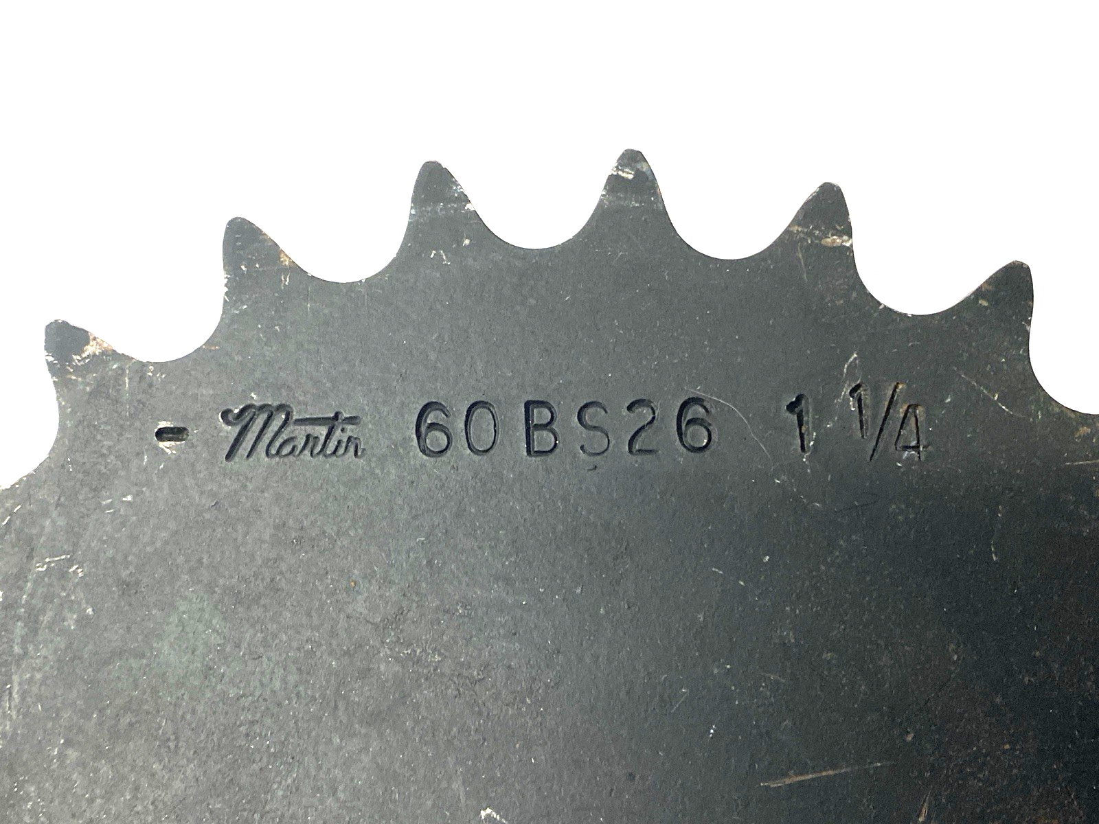 60BS26 1 1/4 | Martin Finished Bore Roller Chain Sprocket 26 Teeth SHELFWARE - New – Open box - Maverick Industrial Sales