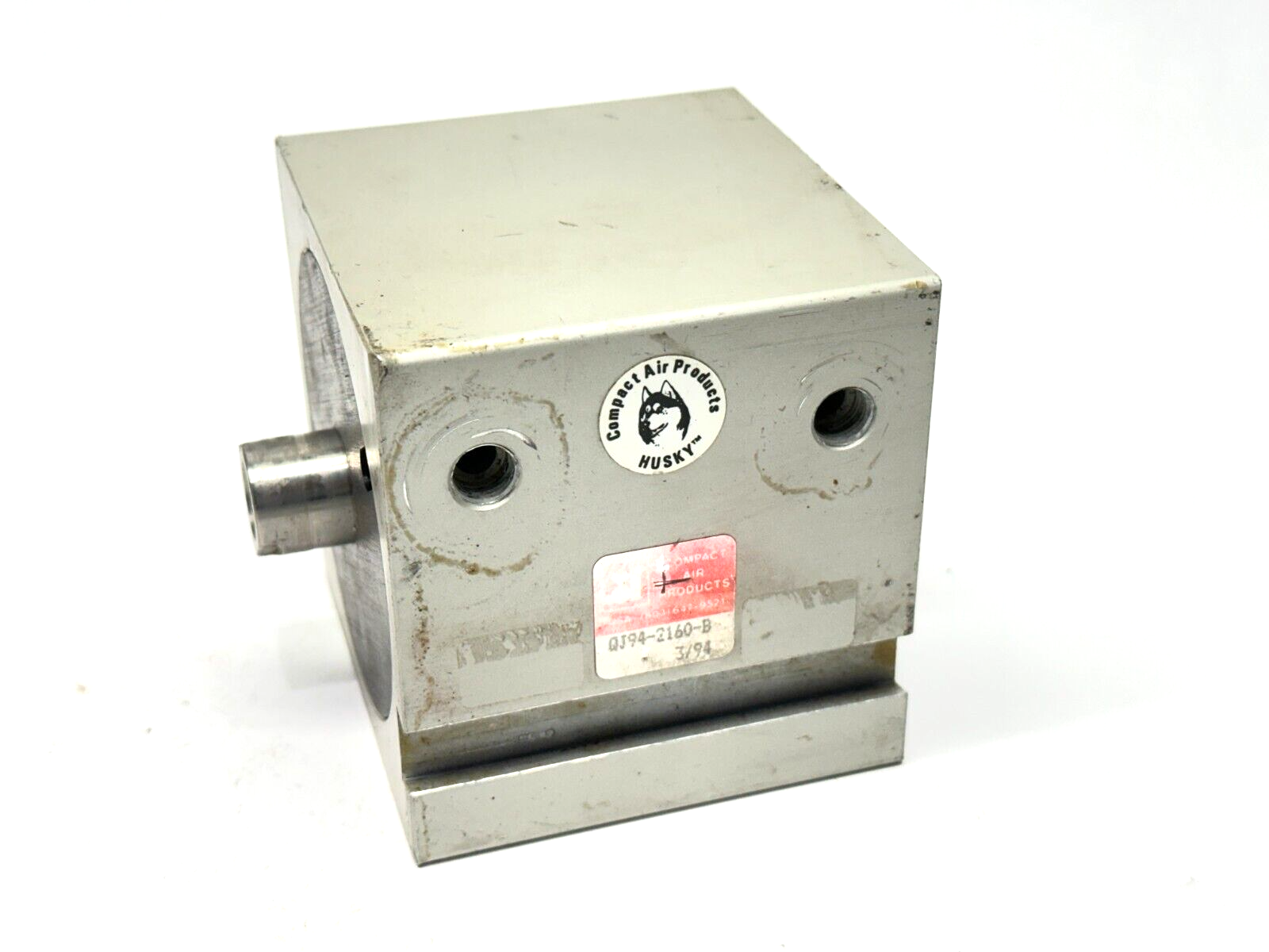 Compact Air Products QJ94-2160-B Double Ended Pneumatic Cylinder - Maverick Industrial Sales