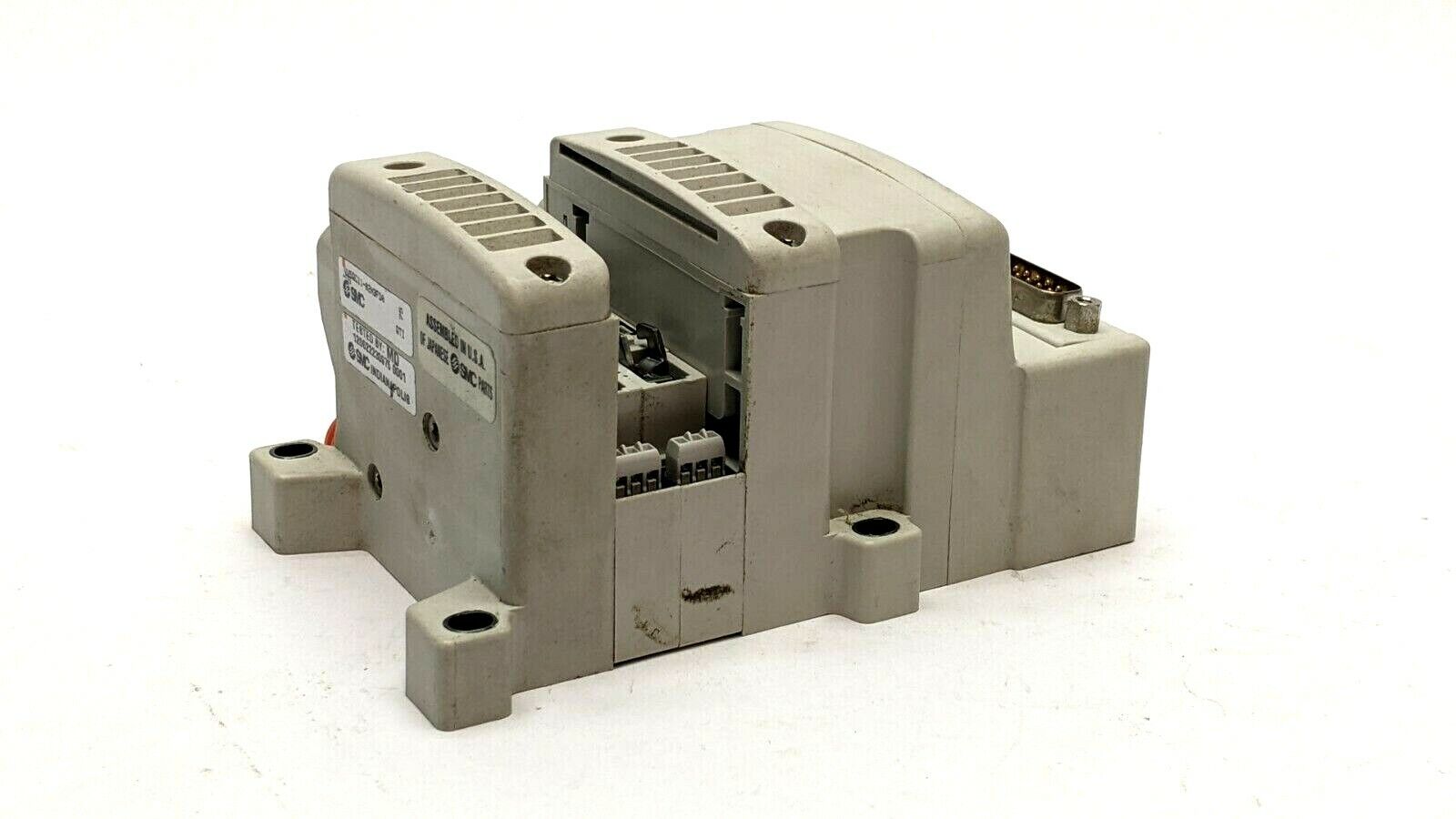 SMC VV5QC11-02N3FD0-S D-Sub Connector Plug In Manifold - Maverick Industrial Sales