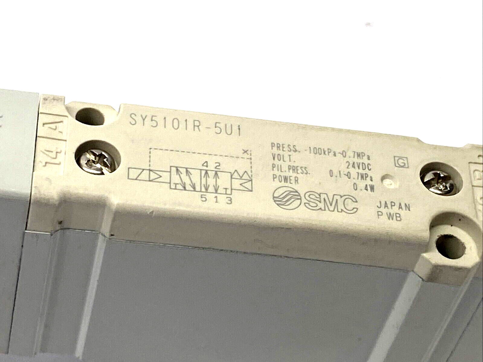 SMC SY5101R-5U1 Pneumatic Solenoid Valve - Maverick Industrial Sales