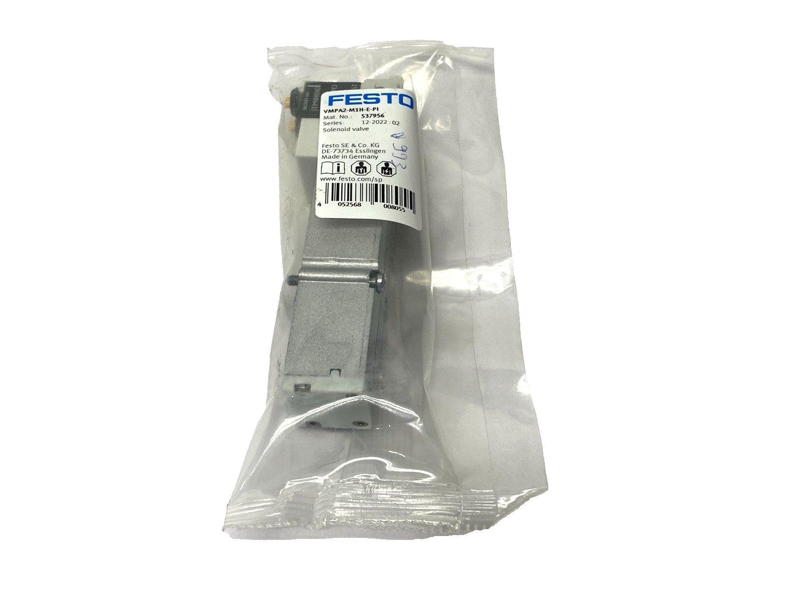 Festo VMPA2-M1H-E-PI Solenoid Valve 537956 - Maverick Industrial Sales