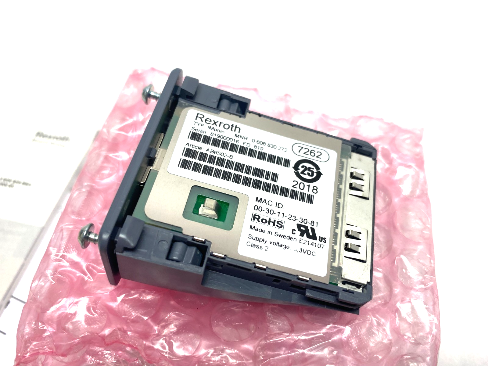 Bosch Rexroth 0608830272 IMpnio Interface Module - Maverick Industrial Sales