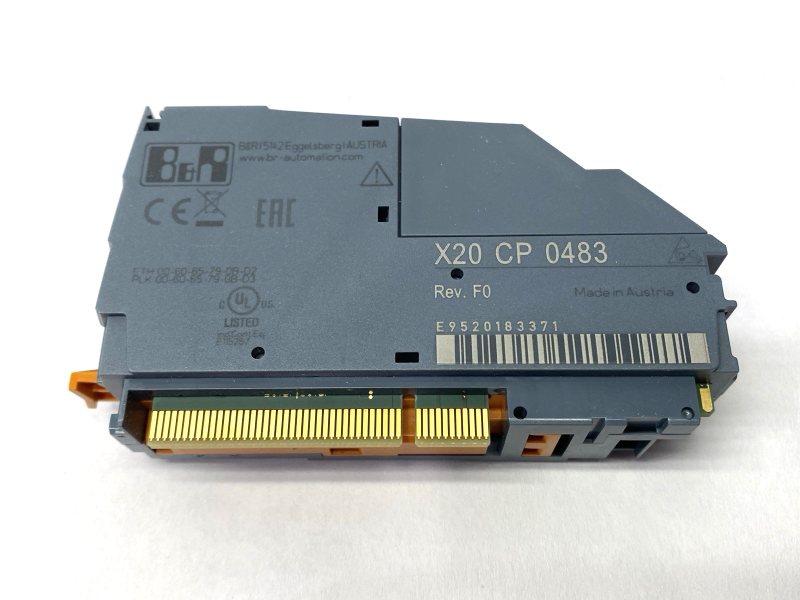 X20CP0483 | B&R Automation Rev. F0 Compact-S CPU Controller Powerlink & Ethernet - New – Open box - Maverick Industrial Sales