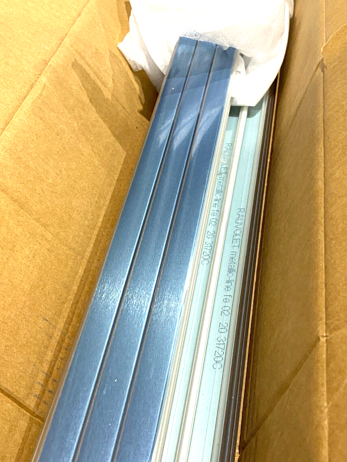 Tambour Door Pieces Kit 98-1/2" Long 360L Brushed Stainless 36 Pieces - Maverick Industrial Sales