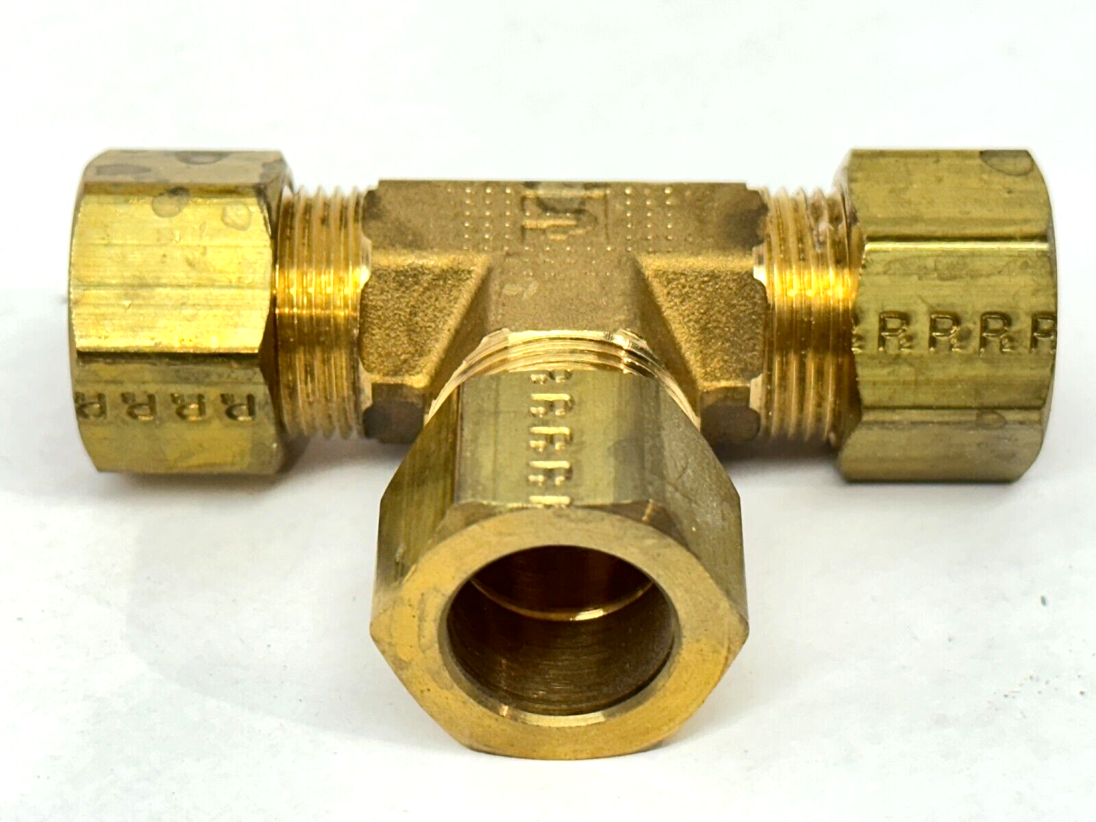 Parker 164C-10 5/8" OD Compression Tube Union Tee Brass - Maverick Industrial Sales