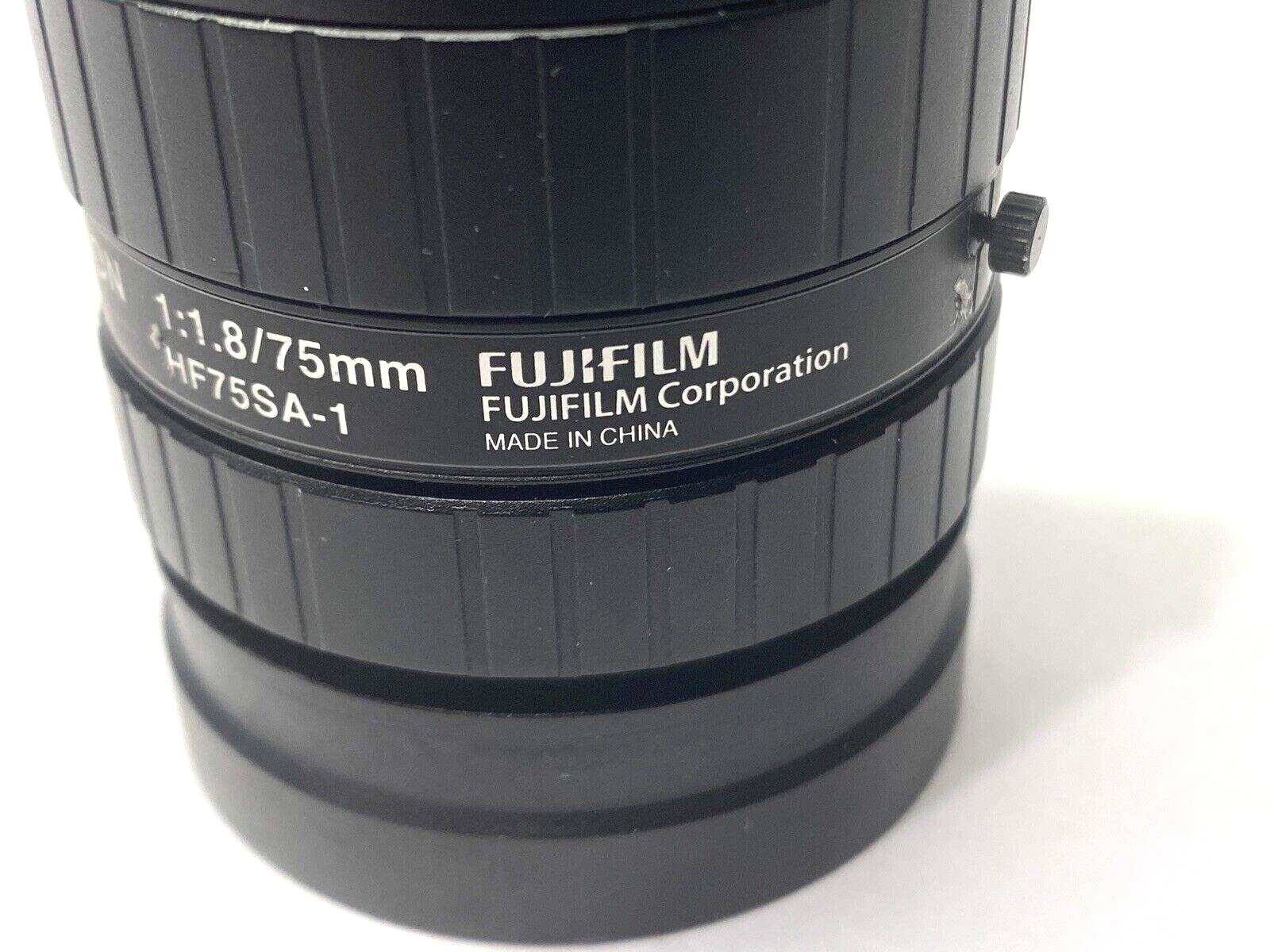 Fujifilm HF75SA-1 Fujinon Camera Zoom Lens 1:1.8/75mm - Used - Maverick Industrial Sales