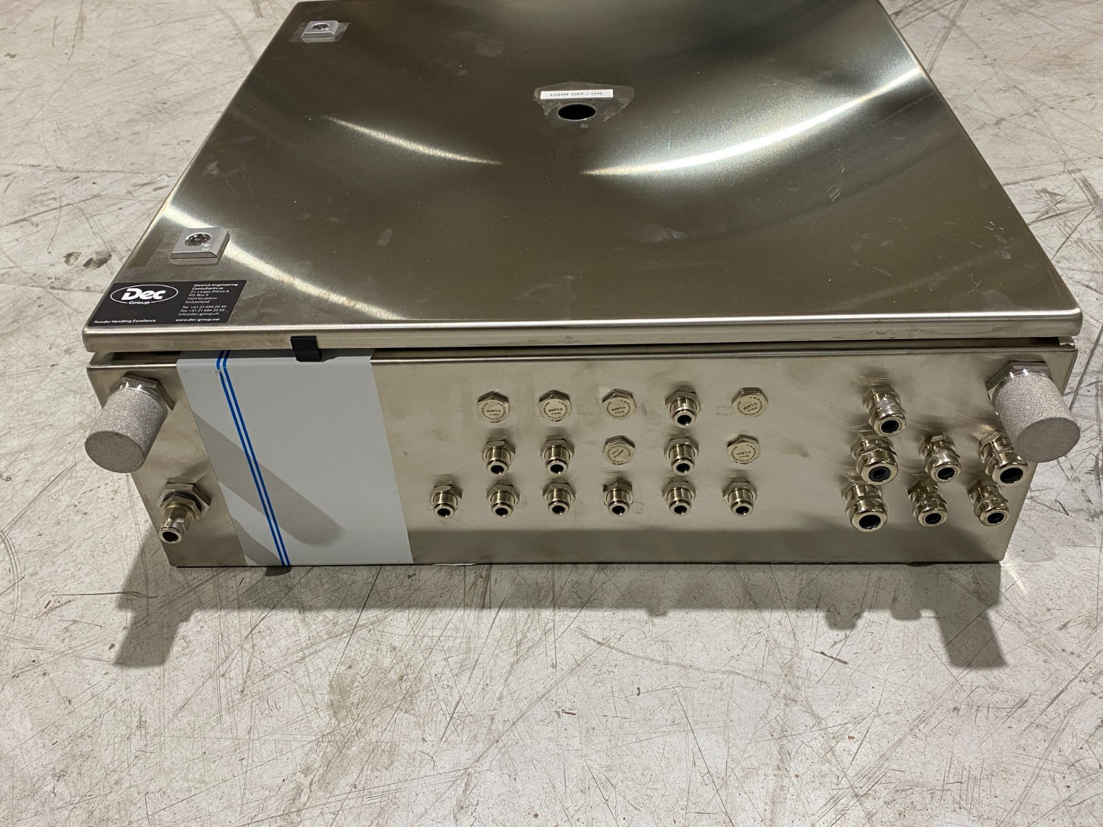 9405600 | Rittal KEL 9405.600 Stainless Steel Enclosure 600x600x210mm - New – Open box - Maverick Industrial Sales