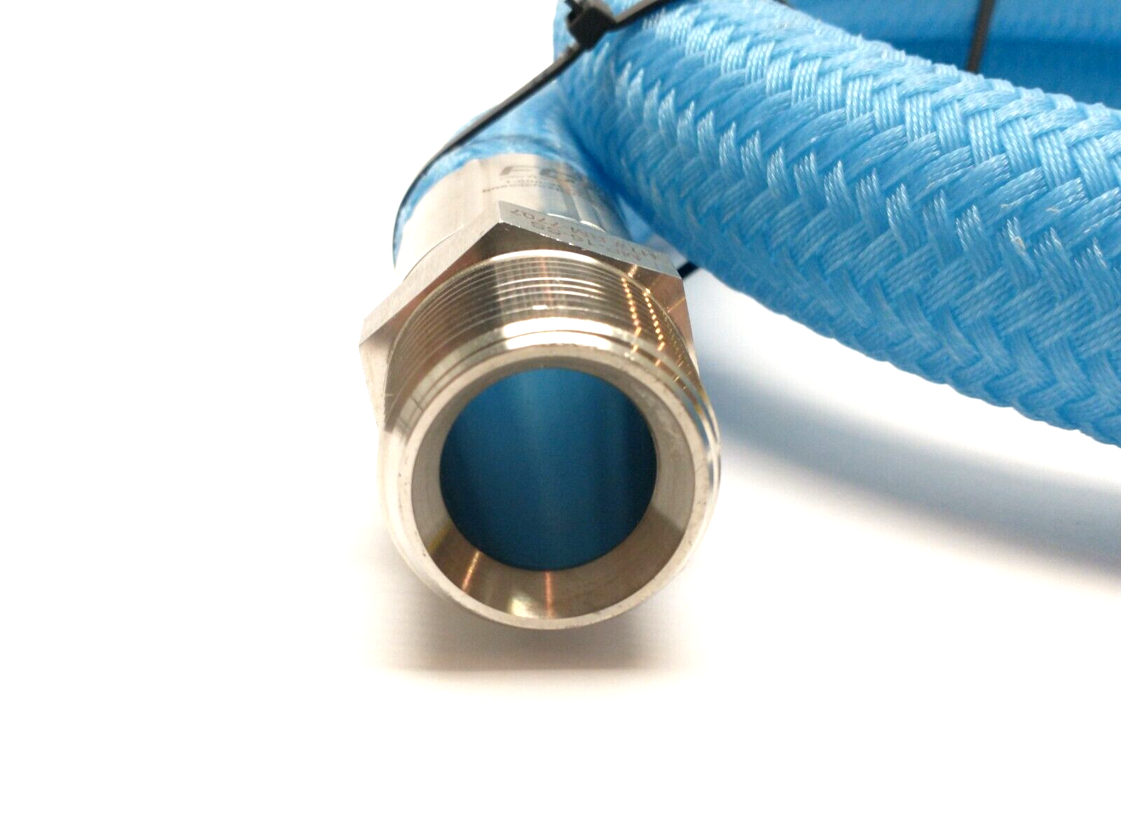 FCX Performance PBC-16-SS Braided Sanitary Hose 4' Length MP-16-SS HT#RM-7707 - Maverick Industrial Sales