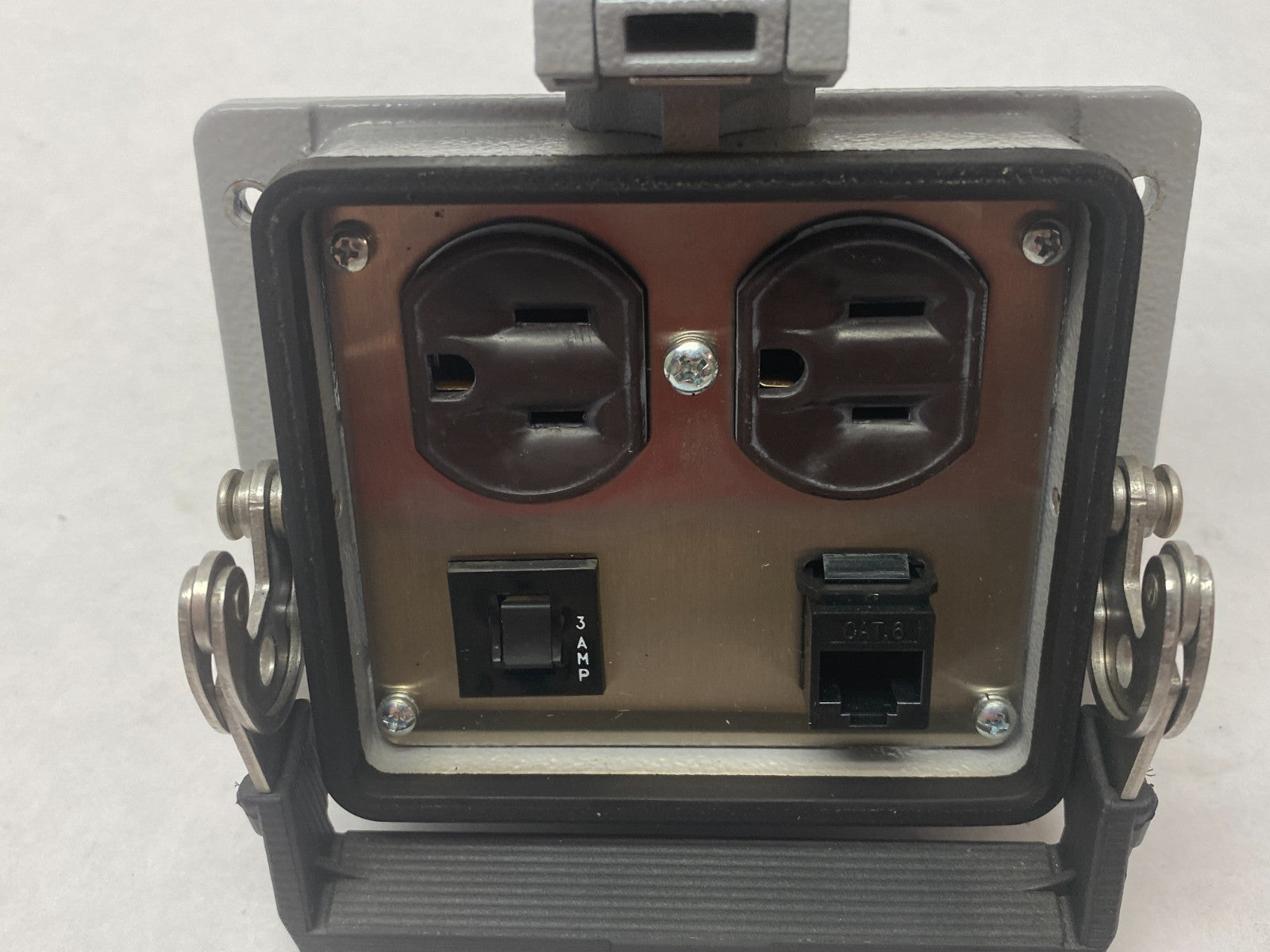 Mencom DP-RJ45-R-32 Panel Interface Connector Module, Duplex Outlet - Maverick Industrial Sales