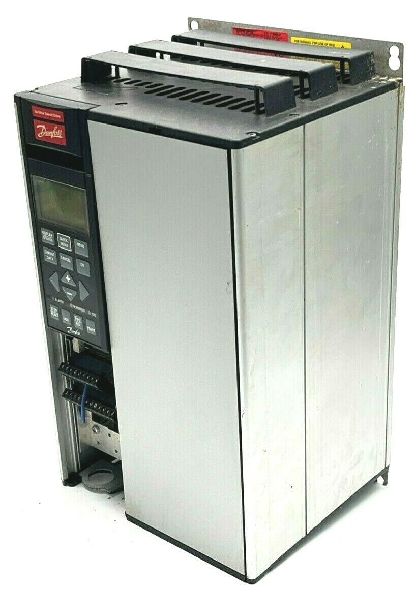 VLT5006PT5CN1STR3DLF20A00C0 | Danfoss VLT 5006 Variable Speed Drive 5HP NO COVER - Used - Maverick Industrial Sales