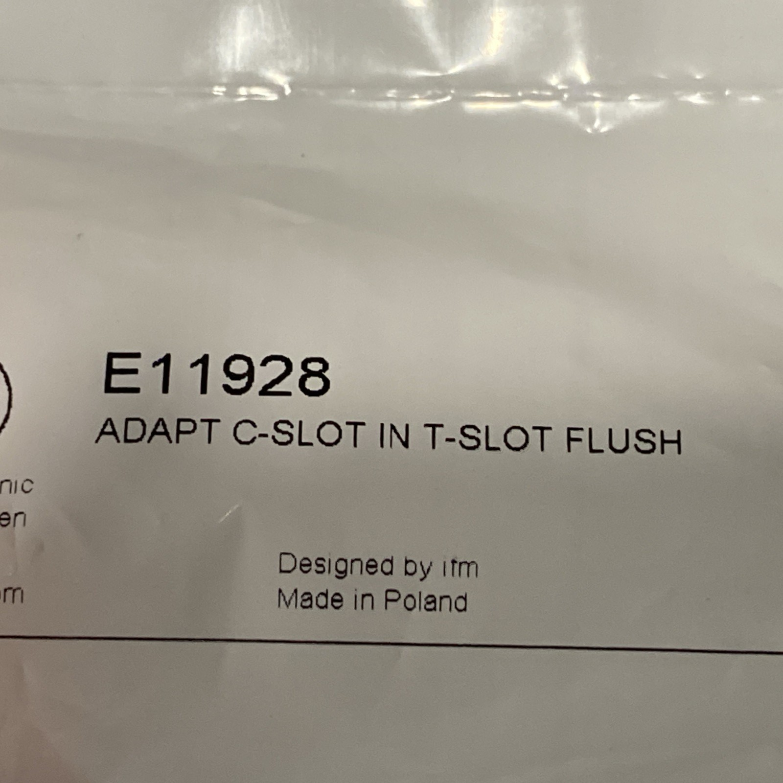 IFM E11928 Adapter C-Slot in T-Slot Flush - Maverick Industrial Sales