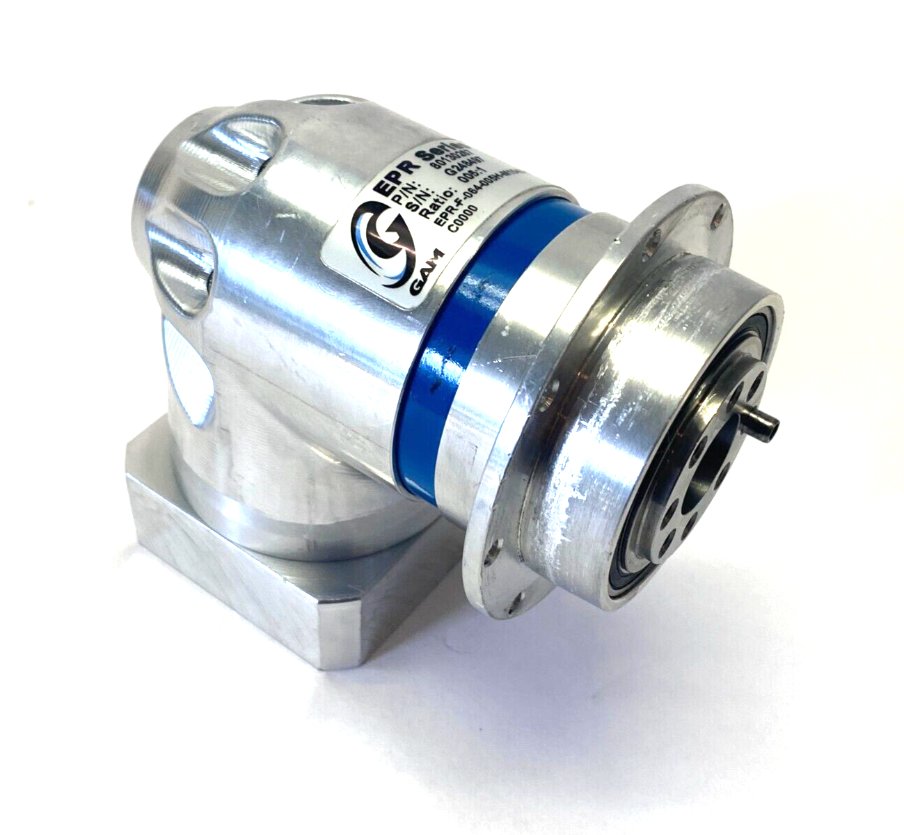 GAM EPR-F-064-005H-M1540-H0000-C0000 Right Angle Bevel Planetary Gearbox 5:1 Rat - Maverick Industrial Sales