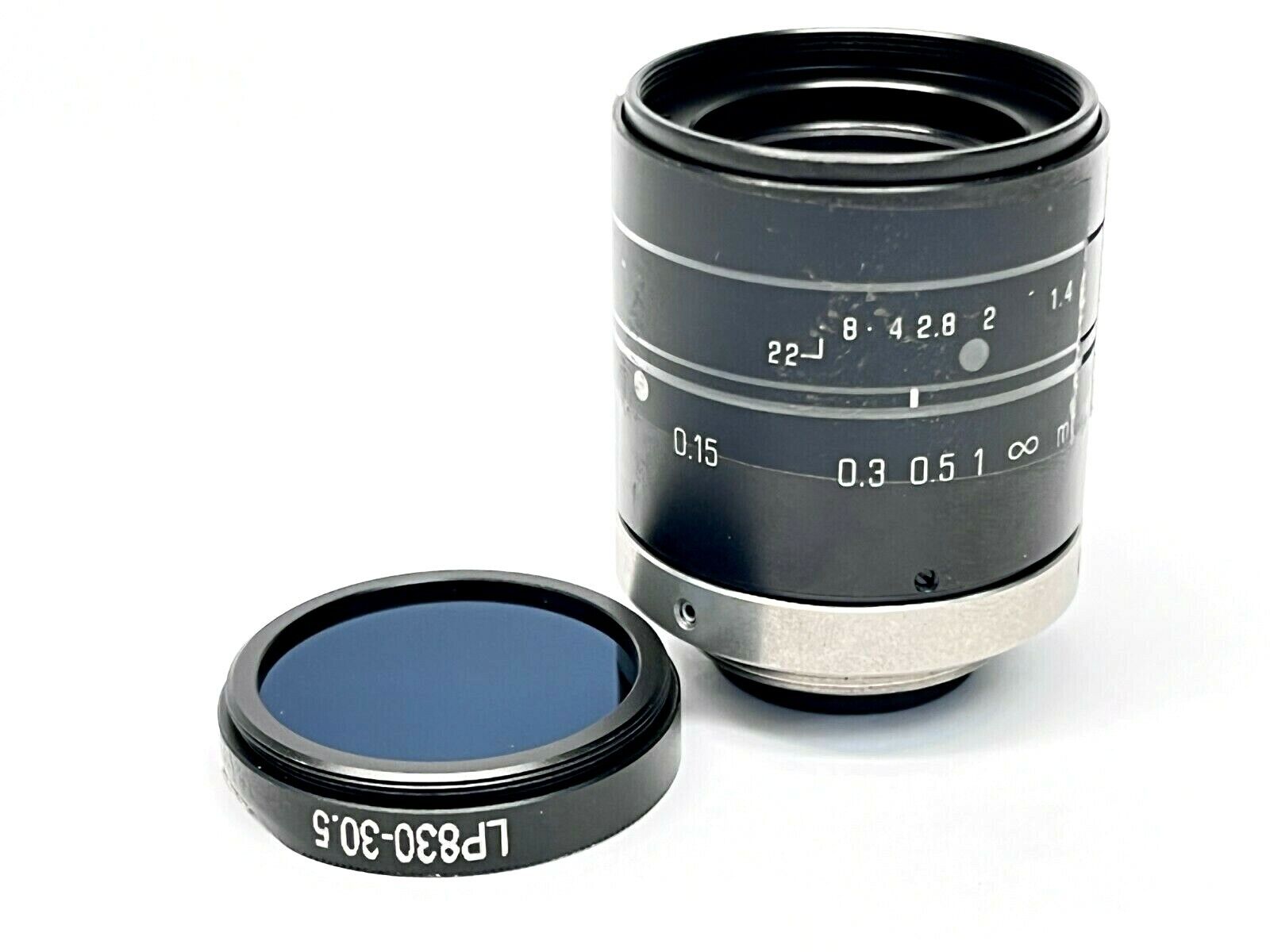 Tamron 23FM16SP Mega-Pixel Industrial Lens w/ LP830-30.5 Near-IR Filter - Maverick Industrial Sales
