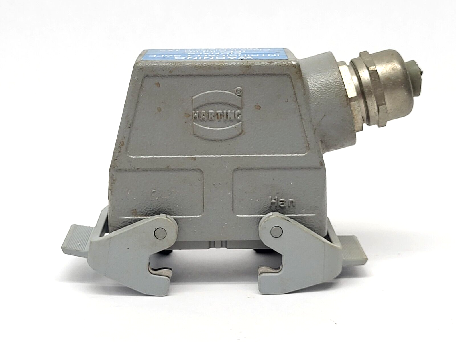HARTING HAN-D40M Heavy Duty Power Connecting Housing 28-Pin 3HNE01900-1 - Maverick Industrial Sales