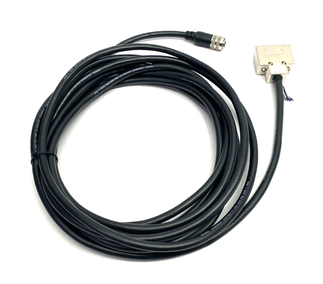Keyence OP-87528 Control Cable NFPA79 Compatible,With D-Sub 9-pin 5 m - Maverick Industrial Sales
