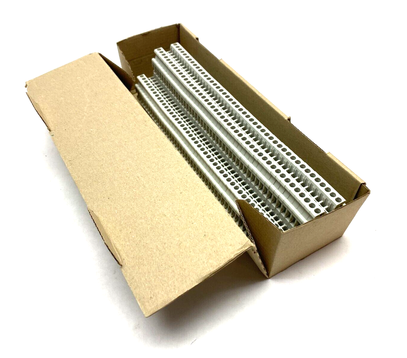 Siemens 8WH1020-0AF00 Two-Tier Feed-Through Terminal Block Gray 2.5mm BOX OF 46 - Maverick Industrial Sales