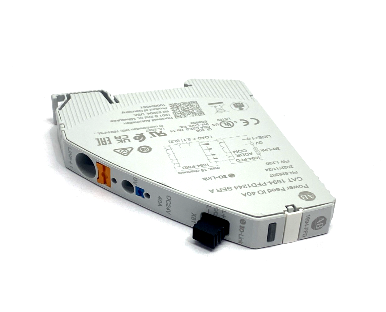 Allen Bradley 1694-PFD1244 Ser. A Power Feed IO 40A 24V DC - Maverick Industrial Sales