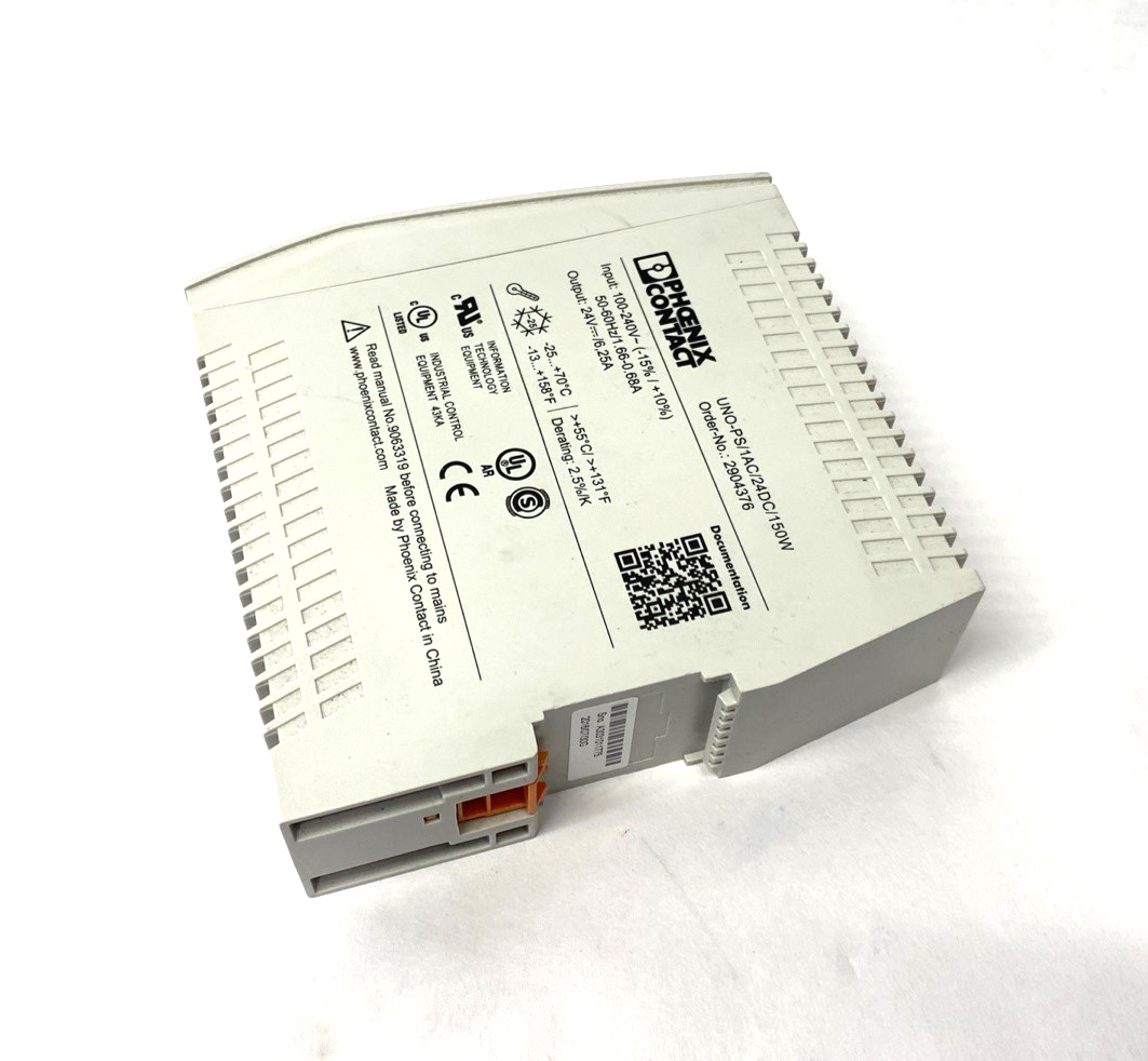 UNO-PS/1AC/24DC/150W | Phoenix Contact 2904376 Primary Switched UNO Power Supply - Used - Maverick Industrial Sales
