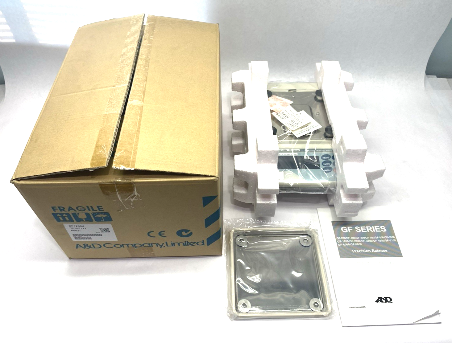 GF1200N | A&D Weighing Digital Precision Scale, 1210g Capacity, Auto Self-Cal. - New – Open box - Maverick Industrial Sales