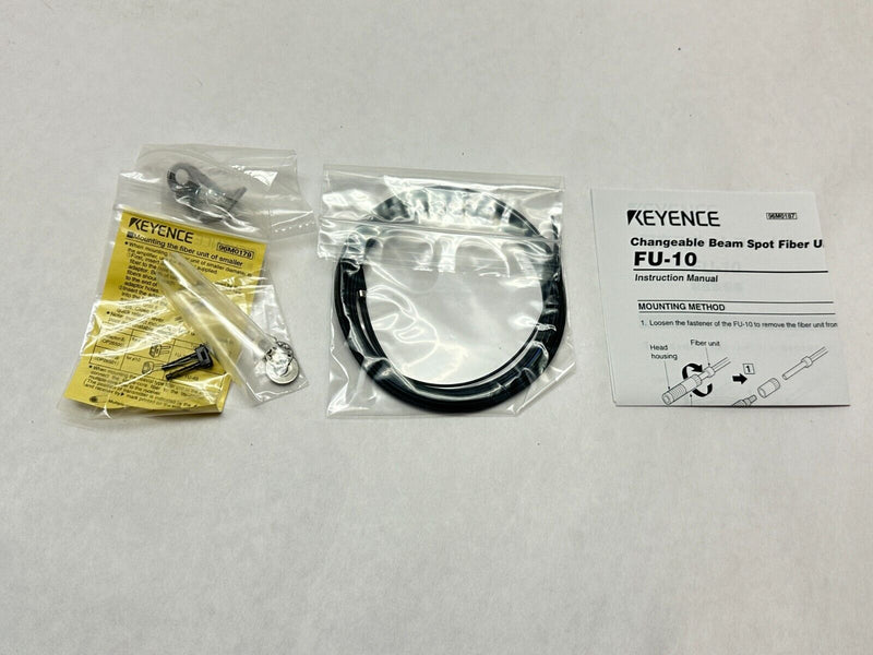 Keyence FU-10 Reflective Fiber Unit Sensor - Maverick Industrial Sales