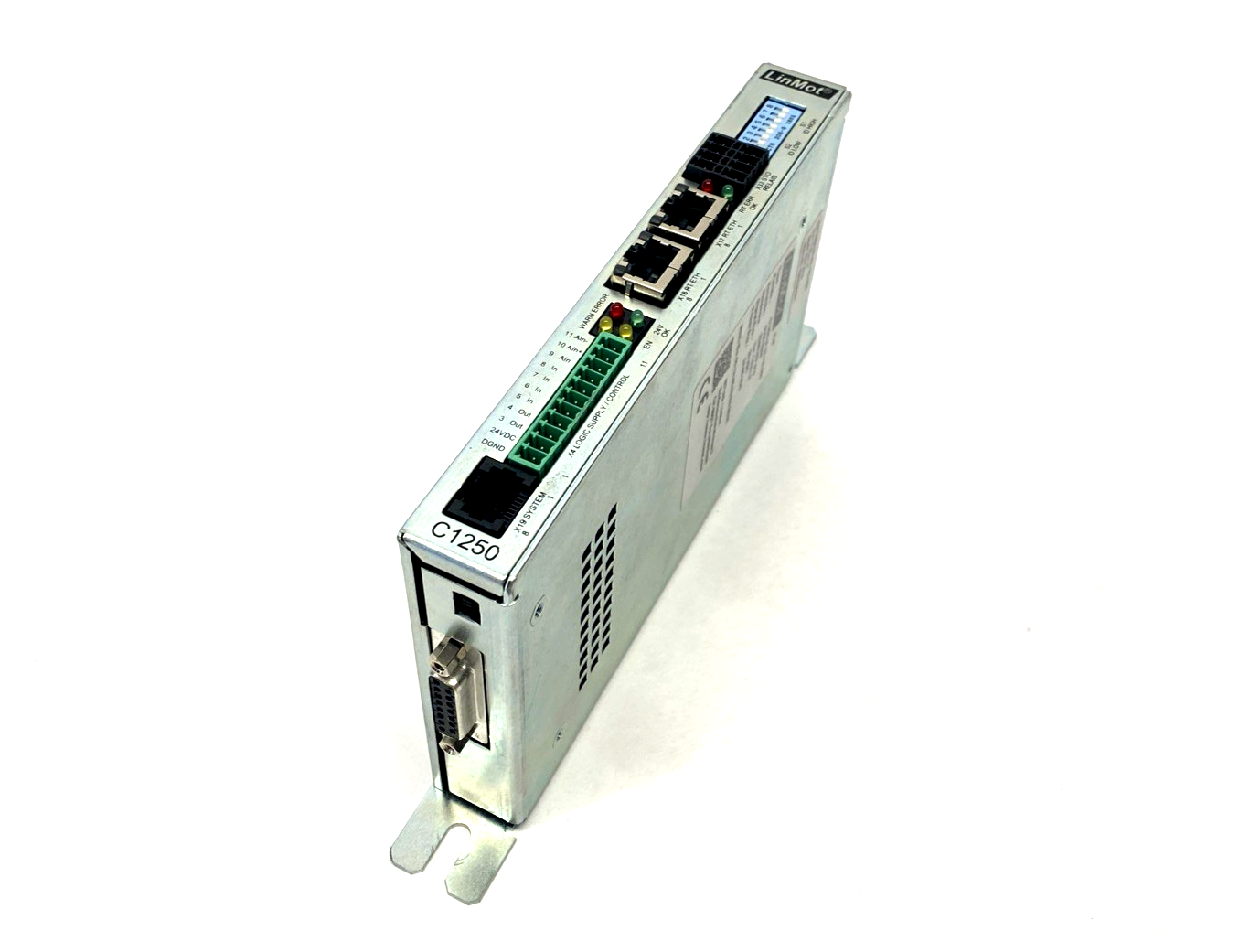0150-2346 | LinMot C1250-IP-XC-1S-000 Ehternet IP Servo Drive STO 24VDC - Used - Maverick Industrial Sales