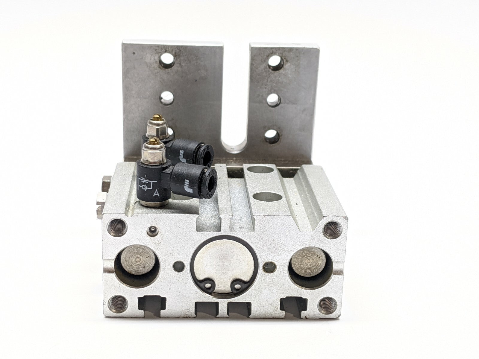 SMC MGPM16N-10 Compact Cylinder 10mm Stroke - Maverick Industrial Sales