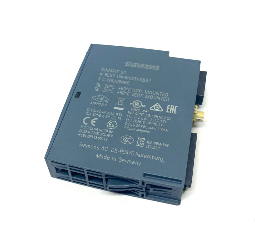 Siemens 6ES7 134-6HD01-0BA1 SIMATIC ET 200SP Analog Input Module AI 4xU/I - Maverick Industrial Sales
