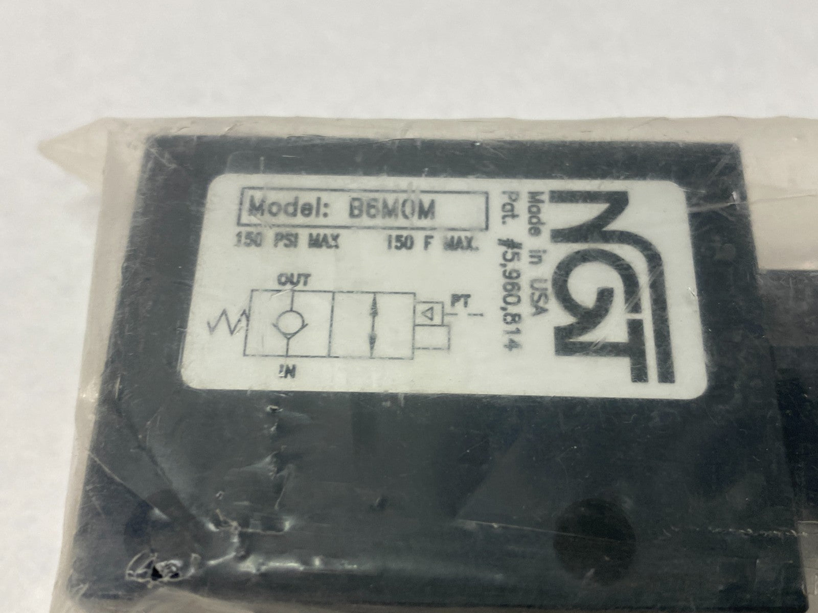 NGT B6M0M Check Valve, Manual Release 150psi Max - Maverick Industrial Sales