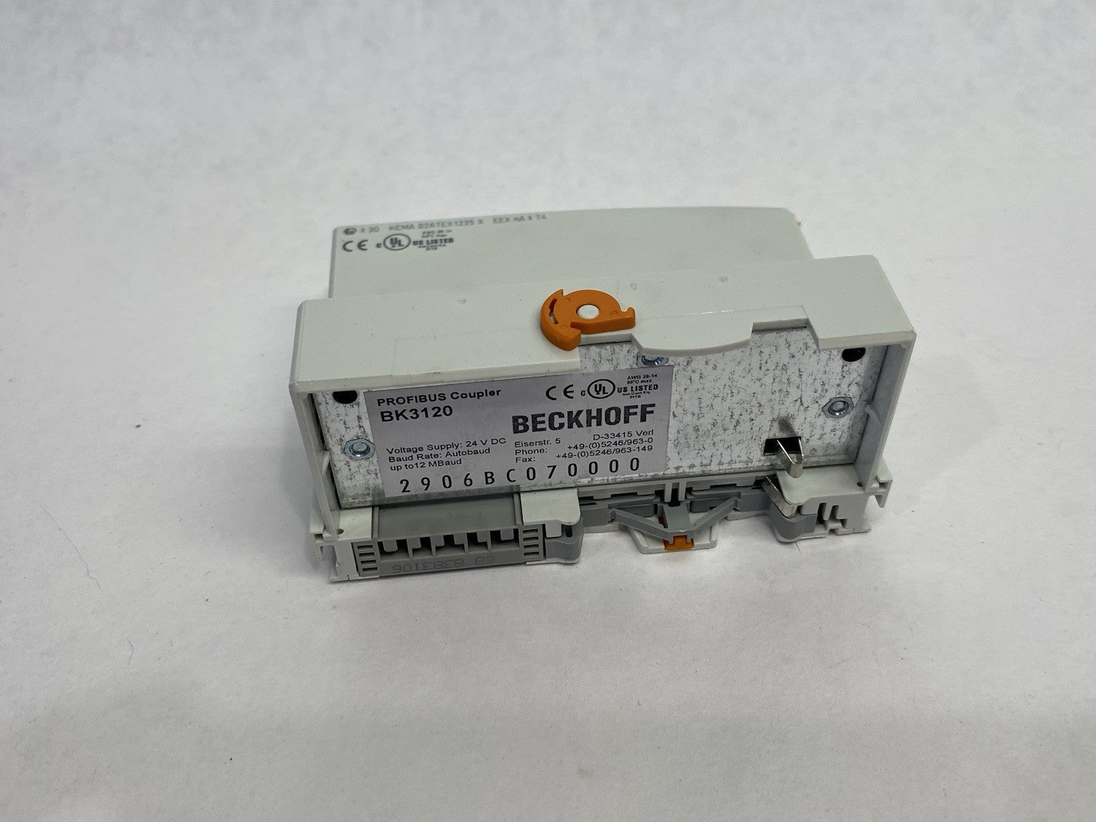 Beckhoff BK3120 PROFIBUS Economy plus Bus Coupler Module - Maverick Industrial Sales