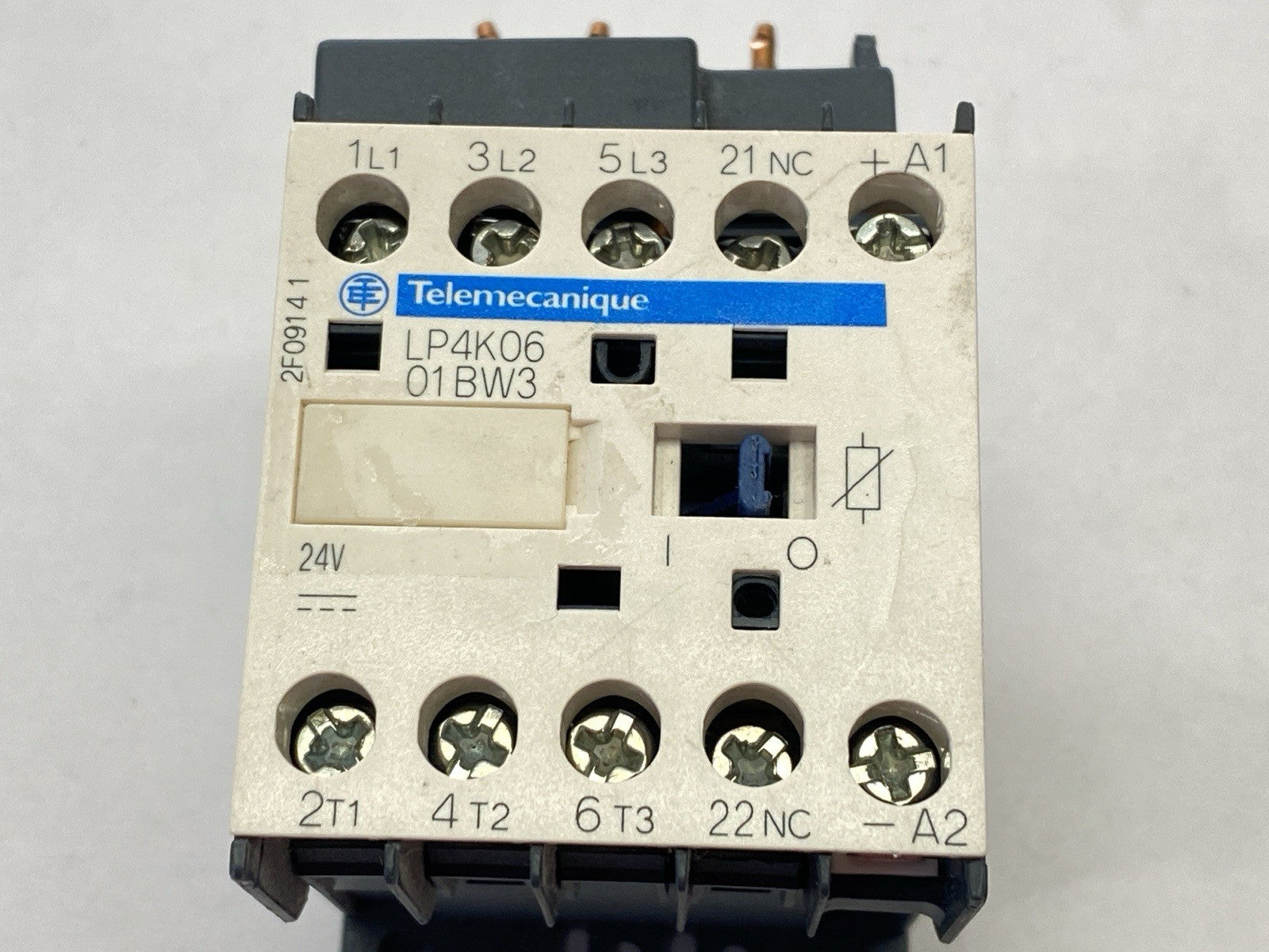 Telemecanique LP4K0601BW3 Contactor 6A 440V 24VDC Coil - Maverick Industrial Sales