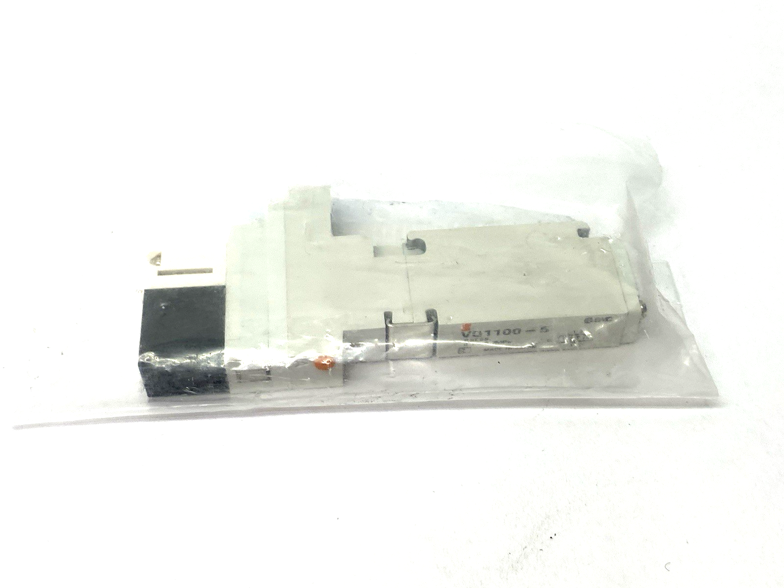 SMC VQ1100-5 Plug-In Single Solenoid Valve 2-Way 24VDC - Maverick Industrial Sales
