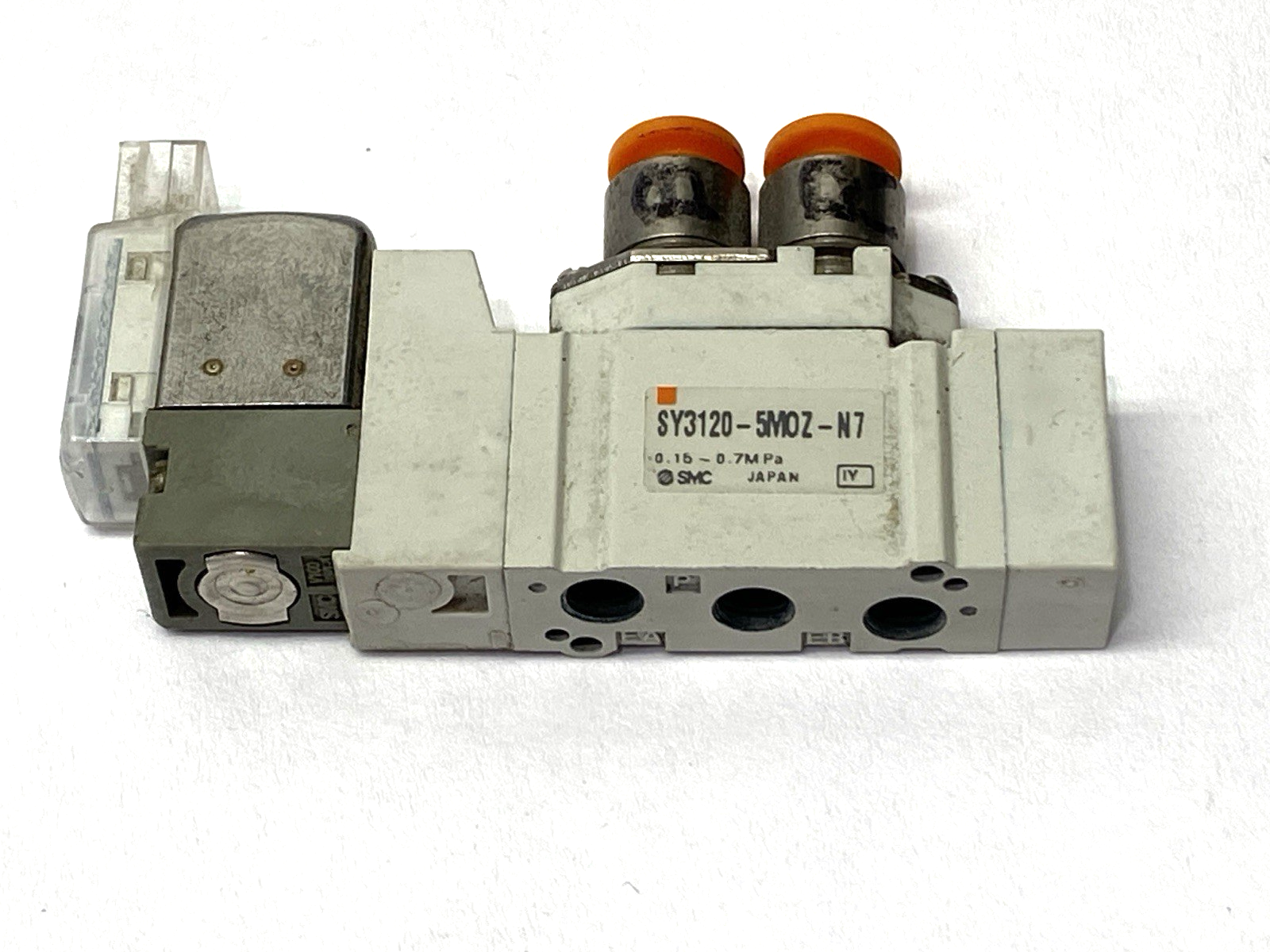 SY3120-5MOZ-N7 | SMC Pneumatic Solenoid Valve 1/4" Ports - Used - Maverick Industrial Sales
