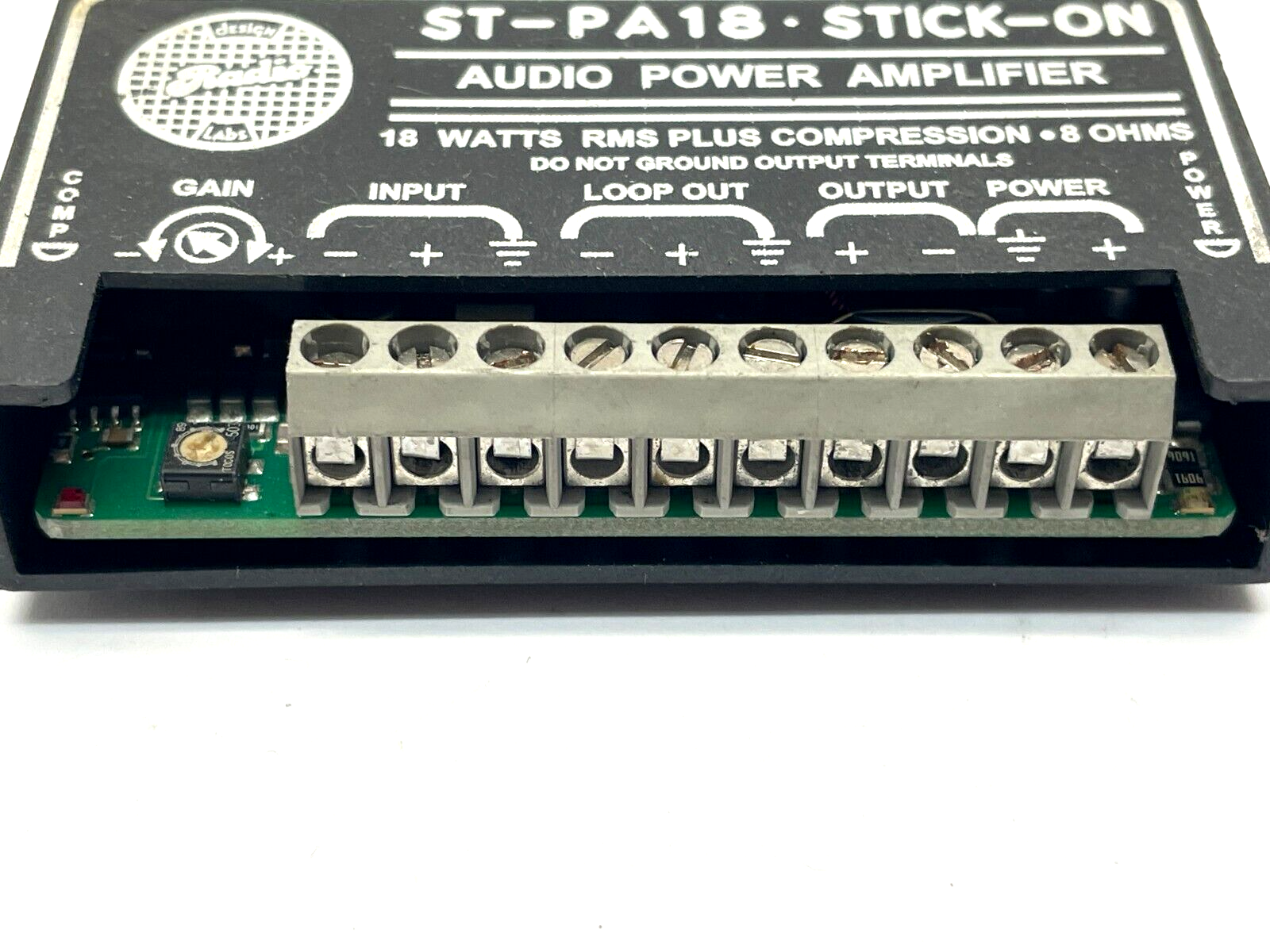 RDL ST-PA18 Mono Audio Amplifier - Maverick Industrial Sales