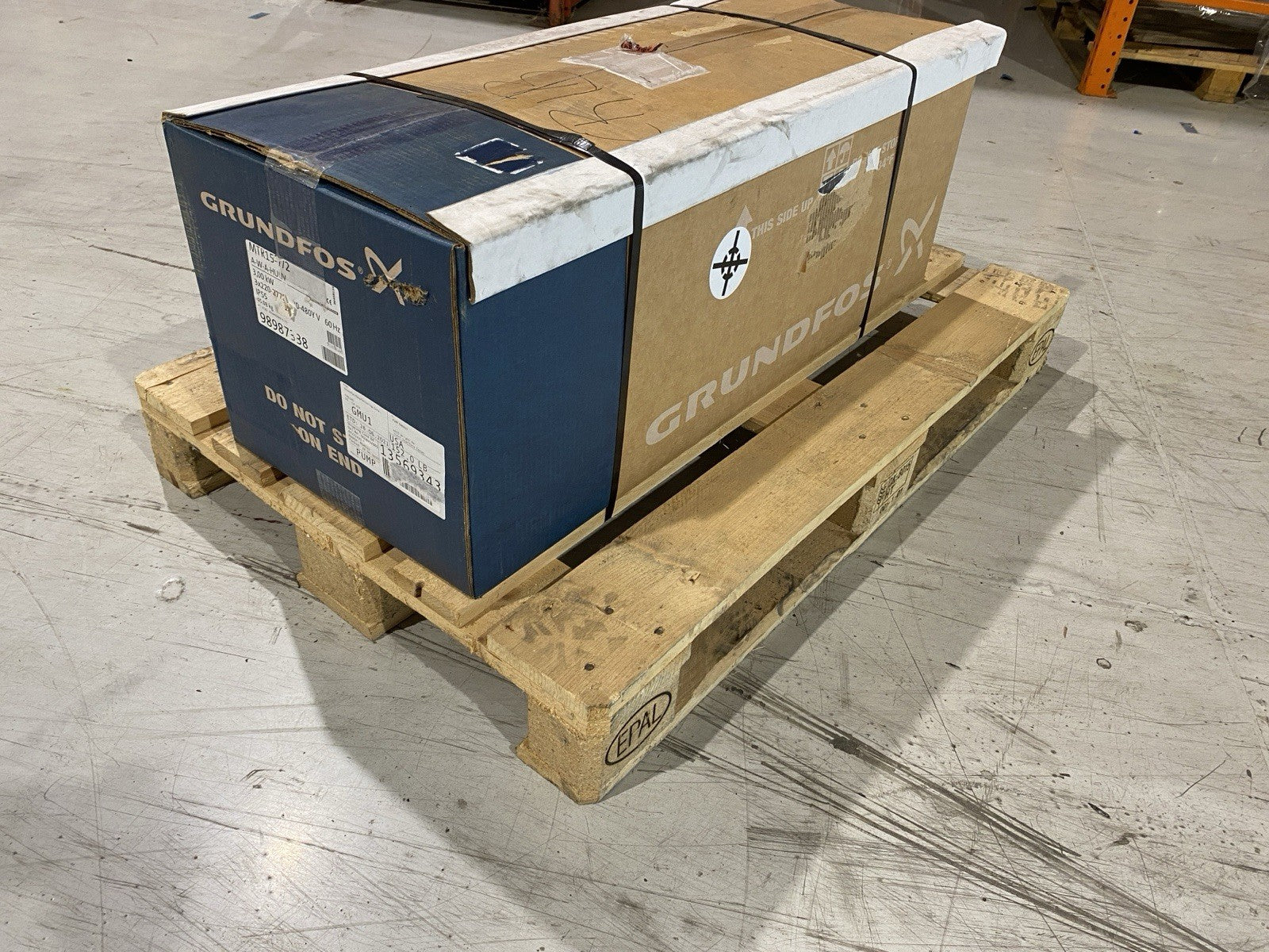 Grundfos MTR15-7/2 A-W-A-HUUV Multistage Self-Priming Centrifugal Pump Tank Mnt - Maverick Industrial Sales