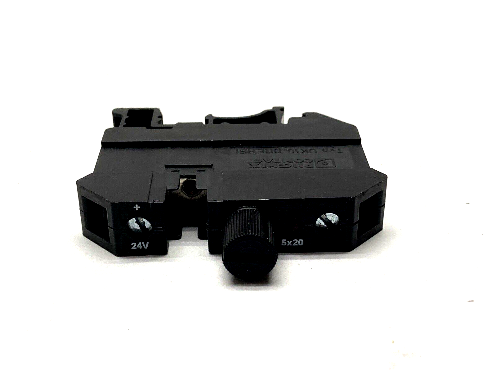 Phoenix Contact UK 10-DREHSI (5X20) Fuse Modular Terminal Block LOT OF 3 - Used - Maverick Industrial Sales