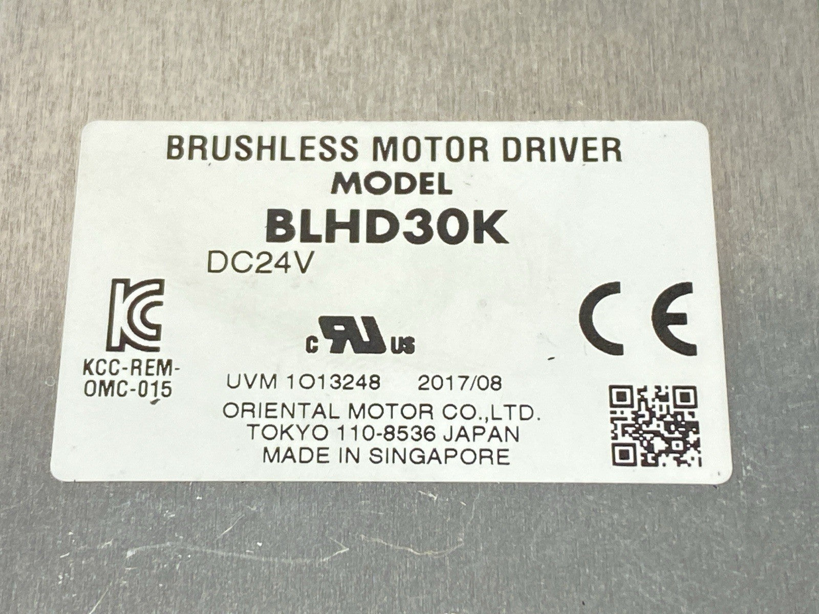 BLHD30K | Oriental Motor Brushless Motor Driver 24VDC - Used - Maverick Industrial Sales