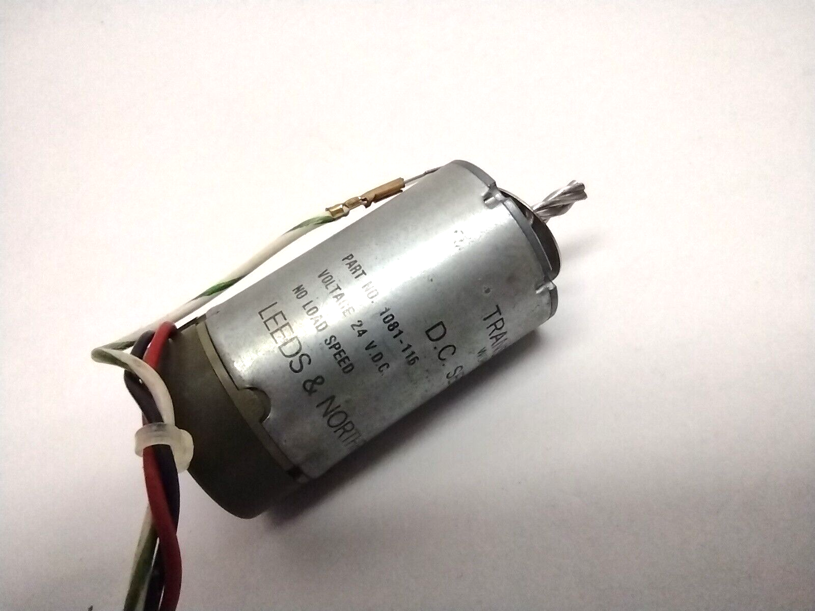 1081-116 | Transicoil DC Servo Motor 24VDC 8800rpm - Used - Maverick Industrial Sales