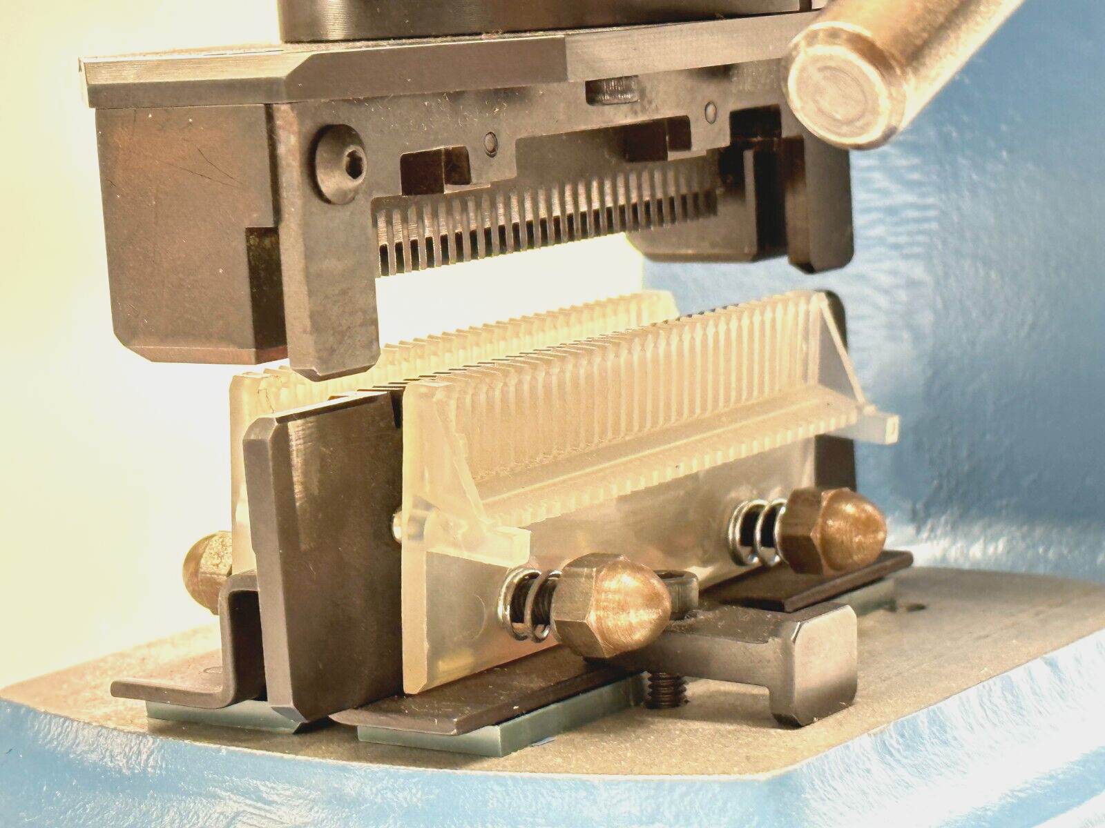 58024-1 | TE Connectivity AMP Manual Hand Crimper w/ Holding Fixtures - Used - Maverick Industrial Sales