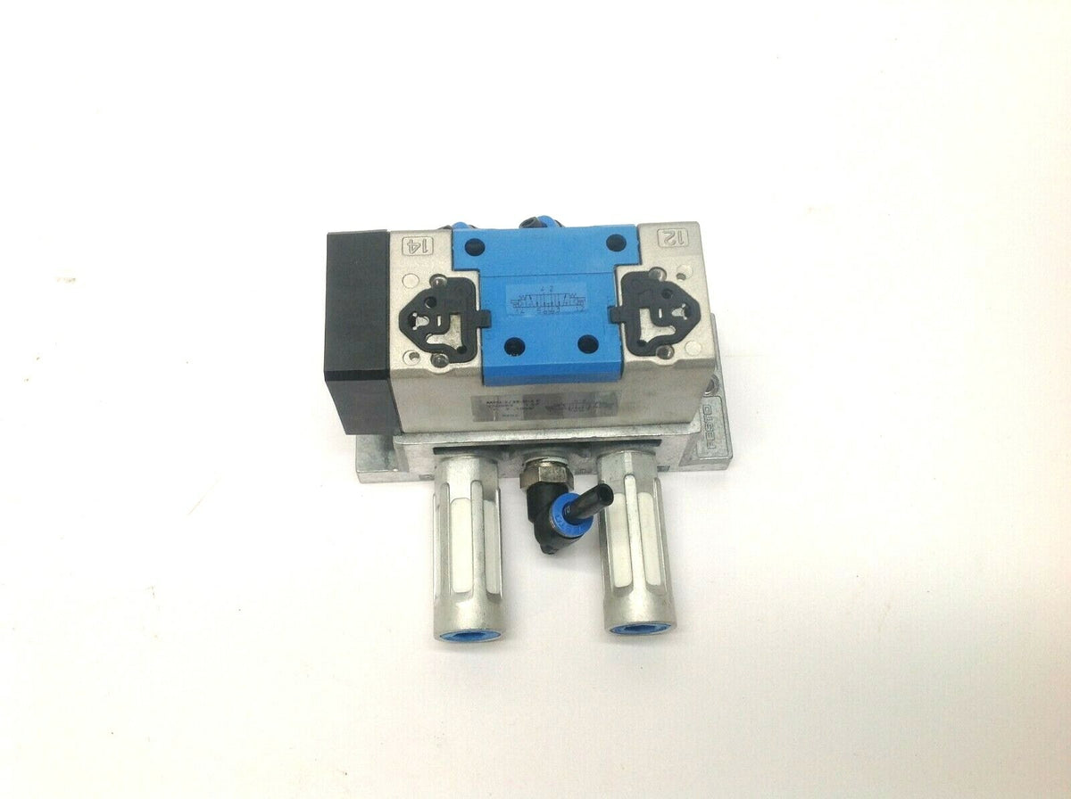 MFH-5/3E-D-1 C | Festo Solenoid Valve with VDMA 24345-A-1 - Used - Maverick Industrial Sales