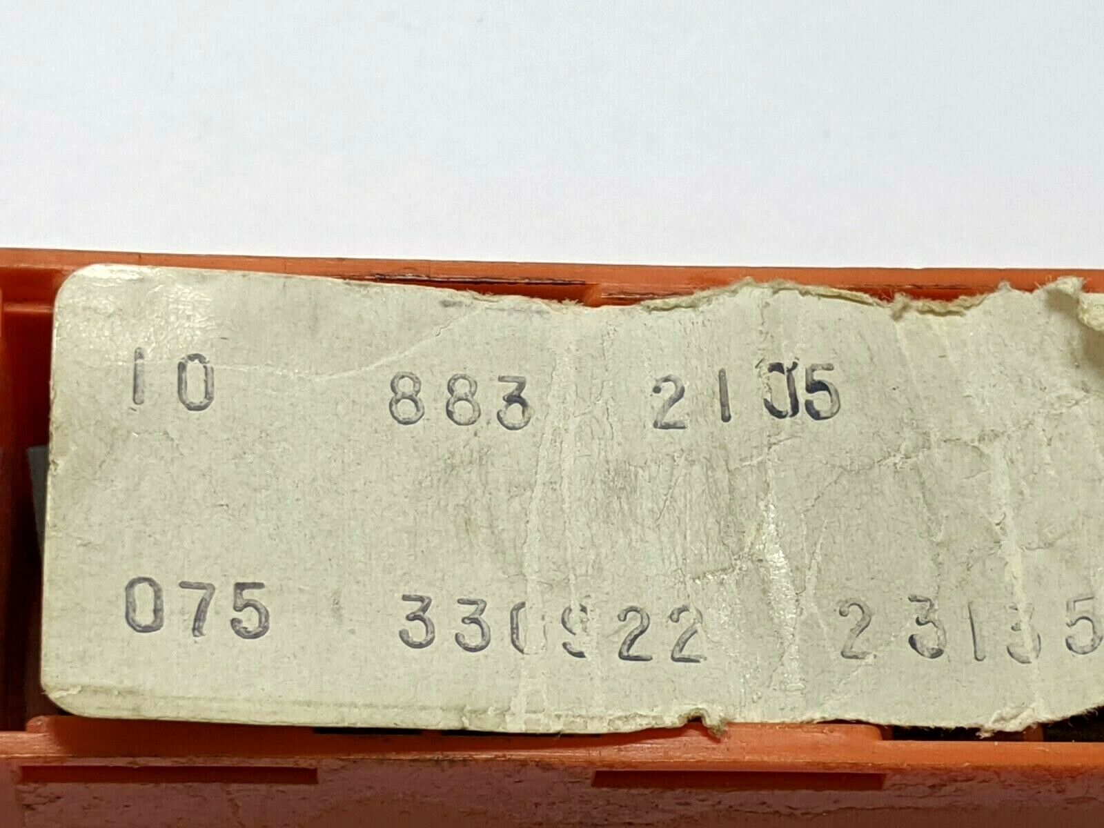 Carboloy 2105 Carbide Insert GR 883 .507” x .447” x .101” PACKAGE OF 10 - Maverick Industrial Sales