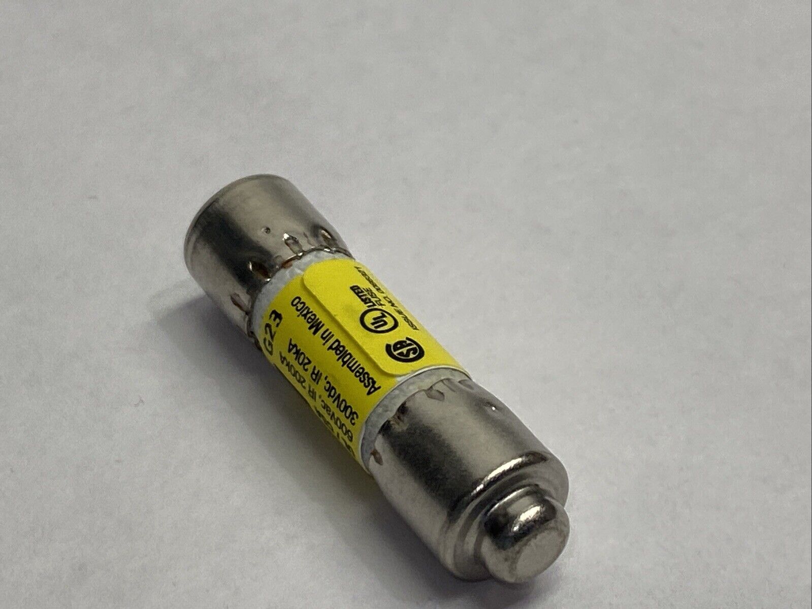 Bussmann LP-CC-25 Low-Peak Time Delay Fuse 25A 600VAC 300VDC LOT OF 2 - Maverick Industrial Sales