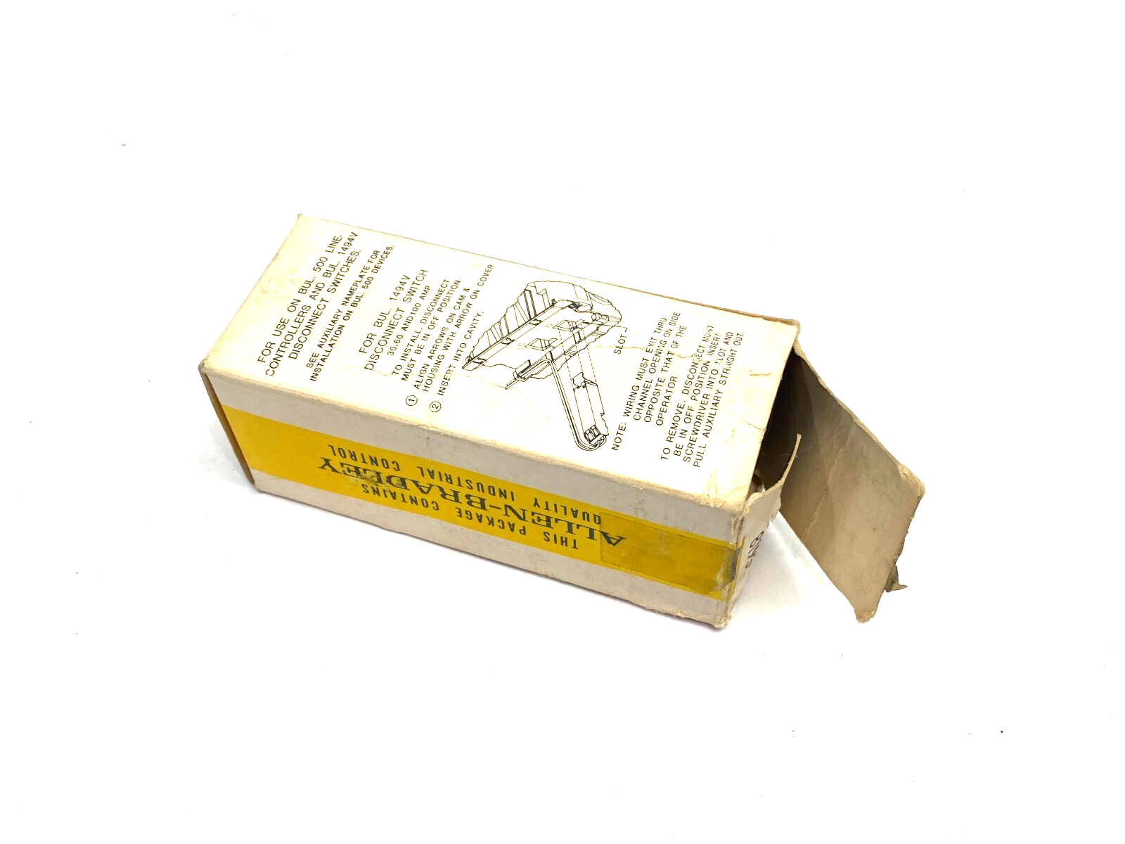 Allen Bradley 595-BB Ser. B Auxiliary Contact 2 NC - Maverick Industrial Sales
