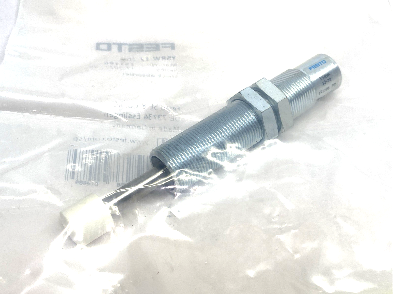 Festo YSRW-12-20 Shock Absorber 20mm Stroke 191196 - Maverick Industrial Sales