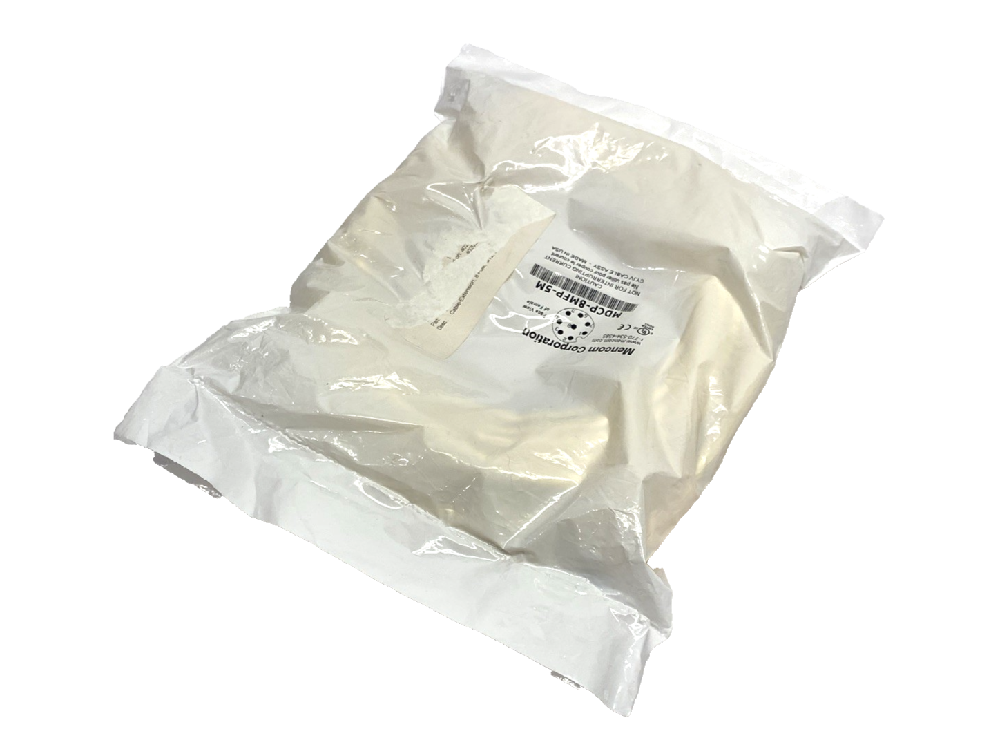 MDCP-8MFP-5M | Mencom Micro-DC Cordset M12 8-Pin Male To Female 5m - New - Maverick Industrial Sales