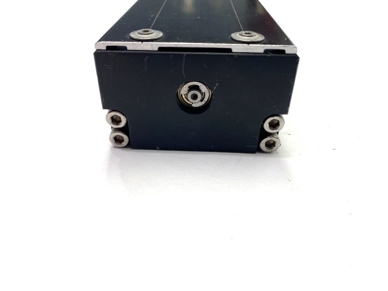 LX30 | Misumi Single Axis Actuator w/ Cover 300mm Long 54mm Table Length 80mm Wide - Used - Maverick Industrial Sales